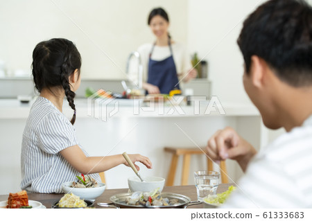 Family meal Family meal 61333683