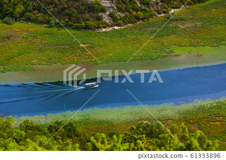 Rijeka Crnojevica River near Skadar Lake - 61333896