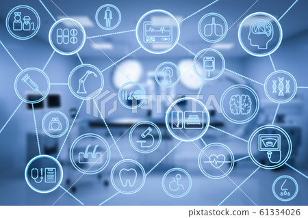 Medical graphic display 61334026