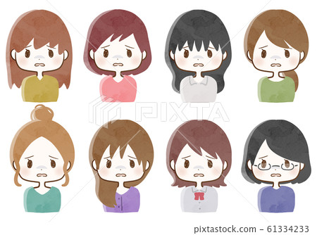 Scary face set Scary face set 61334233