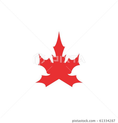 Maple leaf vector illustration 61334287