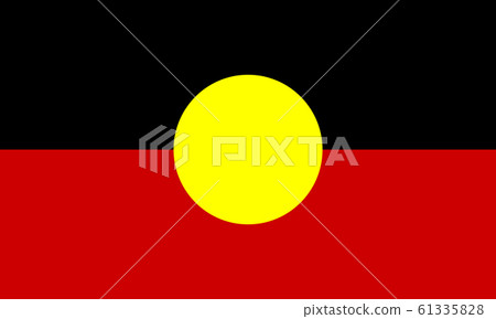 Australian Aboriginal - Mariya flag in proportions Australian Aboriginal - Mariya flag in proportions 61335828