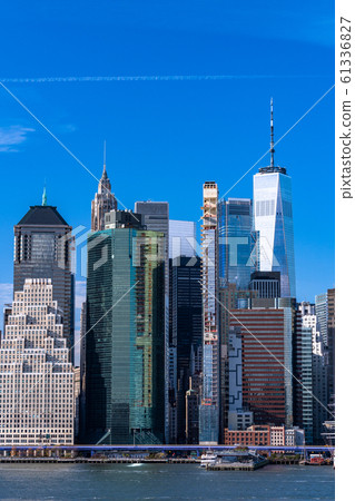 布魯克林高地長廊的曼哈頓紐約景觀 布魯克林高地長廊的曼哈頓紐約景觀 61336827