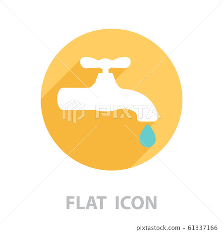 Water tap vector icon Water tap vector icon 61337166