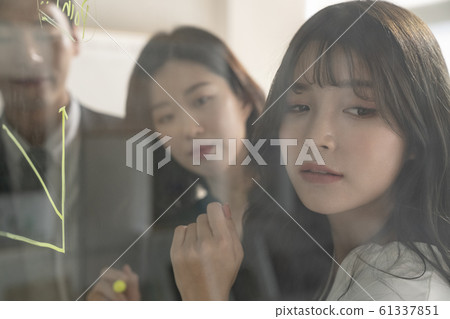 Business meeting board Business meeting board 61337851