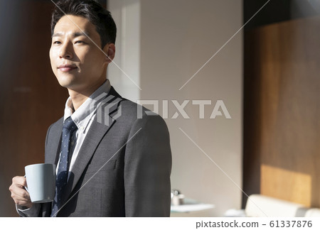 Business man coffee Business man coffee 61337876