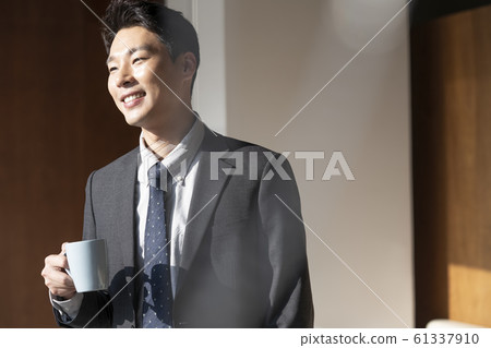 Business man coffee Business man coffee 61337910