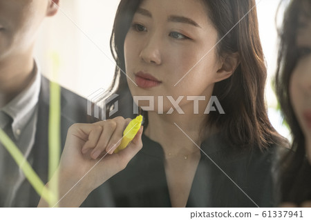 Business meeting board Business meeting board 61337941