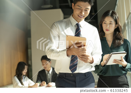 商務會議團隊合作 商務會議團隊合作 61338245