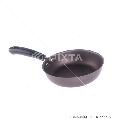 pan or metal frying pan on a background new. 61338609