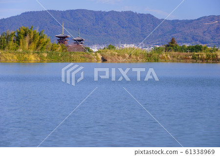 Lake Yakushi-ji Temple 6 61338969