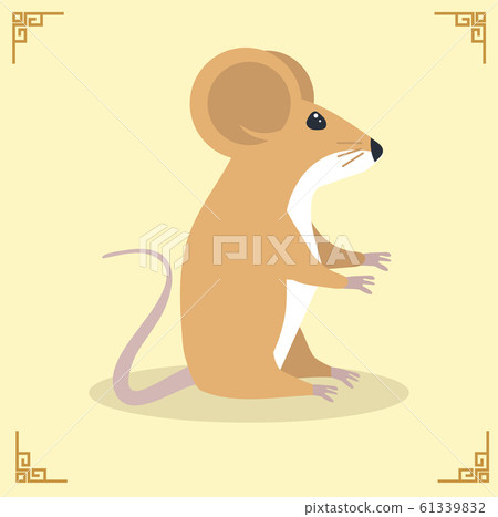 Rat Mouse Character Vector Illustration 61339832