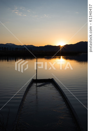 Sunrise on the lake 2 61340457