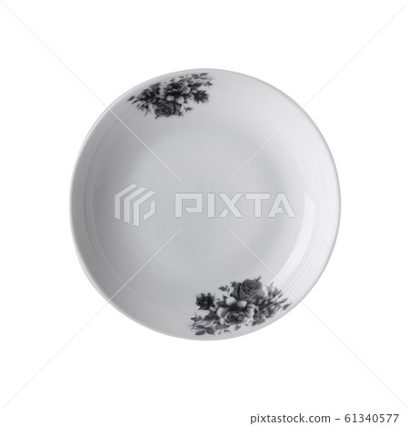plate or hand painted plate on a background new. plate or hand painted plate on a background new. 61340577