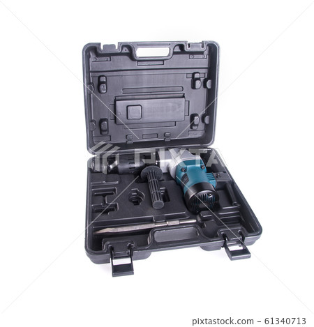 Power Tools or Hammer drill on background new. Power Tools or Hammer drill on background new. 61340713