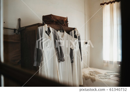 historic nurse frocks or coats and doctor smock 61340732