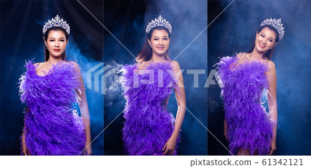 Miss Pageant Contest Gown dress with Diamond Crown Miss Pageant Contest Gown dress with Diamond Crown 61342121