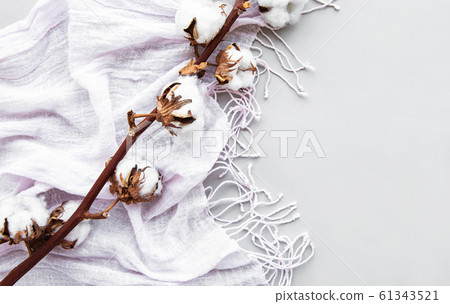 Cotton flowers ans scarf Cotton flowers ans scarf 61343521