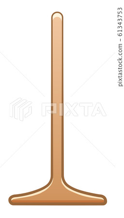 Cartoon isolated mop for cleaning on white 61343753