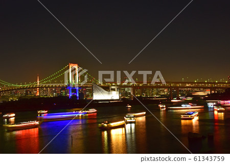 Night view of Odaiba 61343759