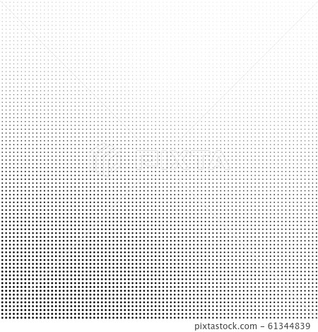Abstract halftone background in black and white. Dotted vector pattern 61344839