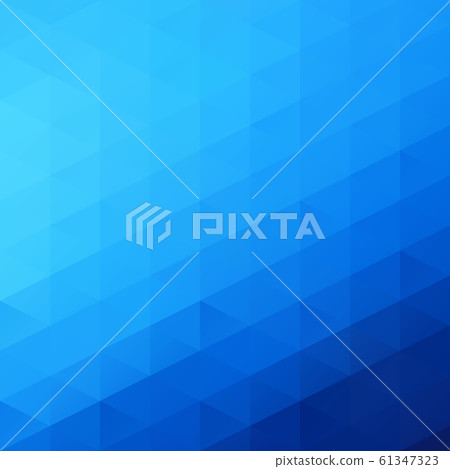 Blue Grid Mosaic Background, Creative Design 61347323
