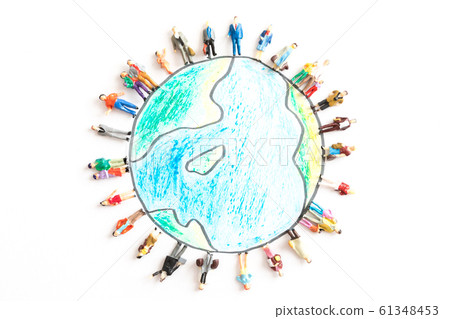 Earth People Environmental Problems Race Diorama Earth People Environmental Problems Race Diorama 61348453