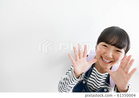 小學生書包抬頭歡呼歡呼 61350004