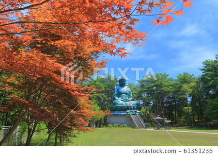 [石川縣]天氣晴朗時能登長壽大佛 61351236