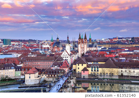 Wurzburg, Franconia, Northern Bavaria, Germany 61352140