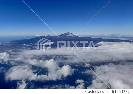 Aerial View Teide Tenerife 61353222