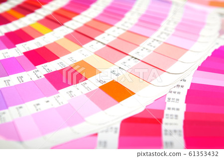 Many color charts spread in a fan shape. Color, colorful, design, coordinate, image Many color charts spread in a fan shape. Color, colorful, design, coordinate, image 61353432