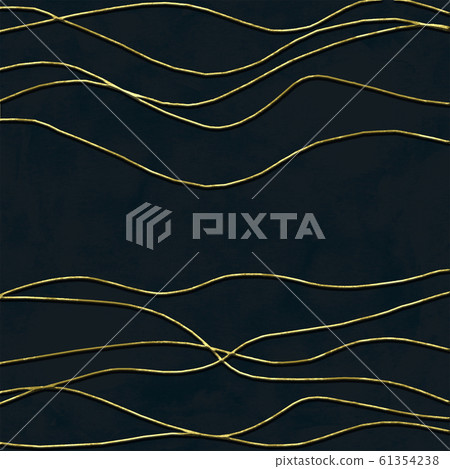 Golden glitter 3d lines frame background. Gold Golden glitter 3d lines frame background. Gold 61354238