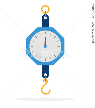 Scales with Hook flat isolated vector Scales with Hook flat isolated vector 61355067