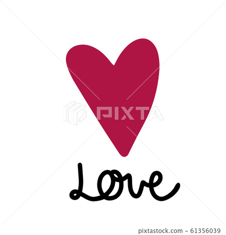 Valentines day greeting card. Valentines day greeting card. 61356039
