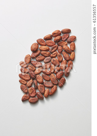Big bean from freshly dried natural cocoa peas. Big bean from freshly dried natural cocoa peas. 61356557