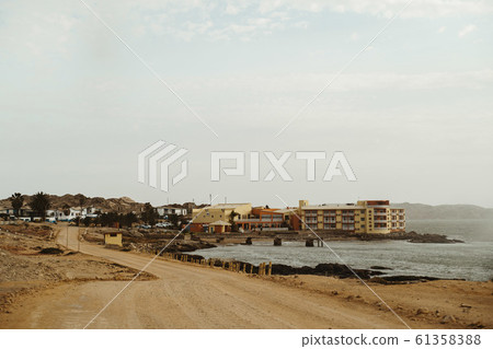 Luderitz, Namibia a tourist town popular for its diamond mining 61358388