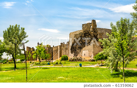Walls of Diyarbakir Fortress in Turkey 61359062