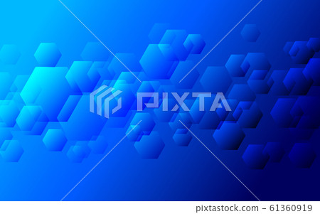 Blue gradient digital cyber image background 61360919