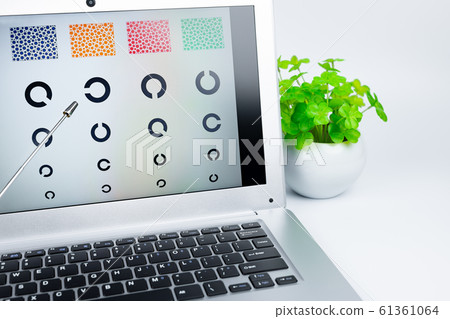 Visual Acuity Test Table Landolt Laptop 61361064