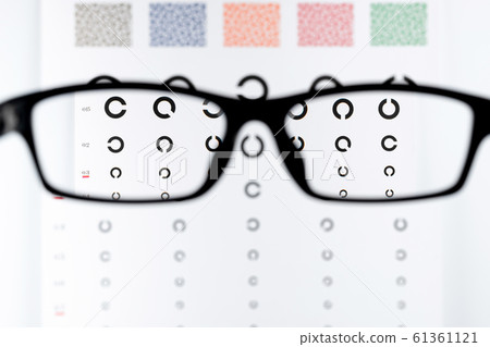 Visual acuity test table Landolt Visual acuity test table Landolt 61361121
