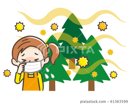 Hay fever girl Hay fever girl 61363599