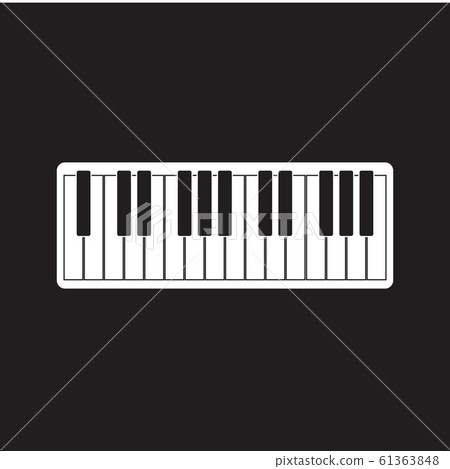 Keyboard piano vector Musical instrument 61363848