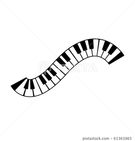 Keyboard piano vector Musical instrument 61363865