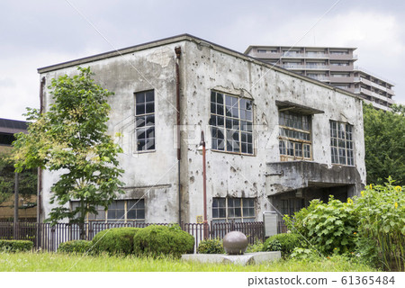 Former Hitachi Aircraft Tachikawa Factory Substation at War Remains 61365484