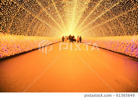 Illumination of the villa's village Illumination of the villa's village 61365649
