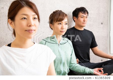 Yoga classroom Yoga classroom 61365809