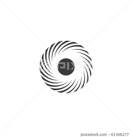 vortex vector illustration icon 61366277