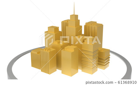 Building / Urban / Redevelopment / CG - Stock Illustration [61368910 ...