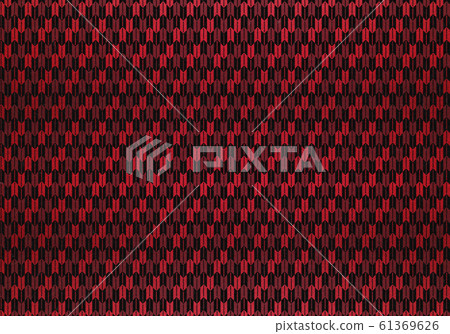 Japanese paper_Yagasuri_Black / Red 61369626